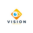 © Jojo* - vision logo icon vector isolated