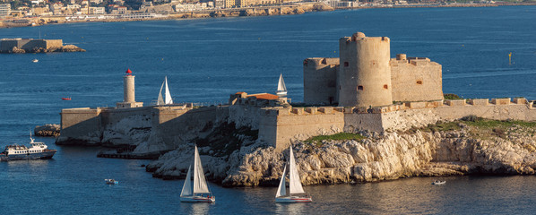 the chateau d'if on the island of marseille