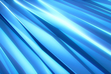 Wall Mural - abstract blue diagonal lines background. geometric creative design