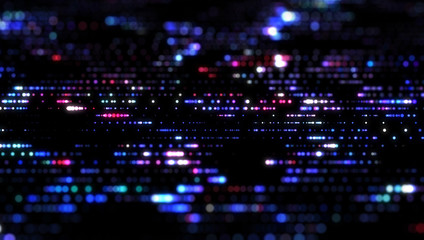 Wall Mural - flow of digital information. global connection concept. technology futuristic background. big data v