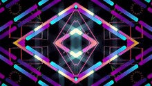 DJ VJ Loop Kaleidoscope Abstract Motion Background