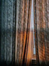 Full Frame Shot Of Curtain At Home