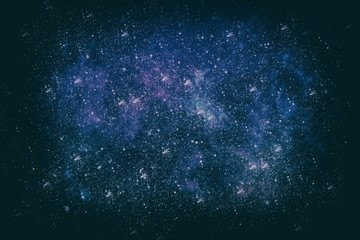 Stars and galaxies in outer space showing the beauty of space exploration.