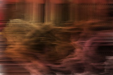 abstract background with futuristic damaged noise and very dark pink, brown and peru colors