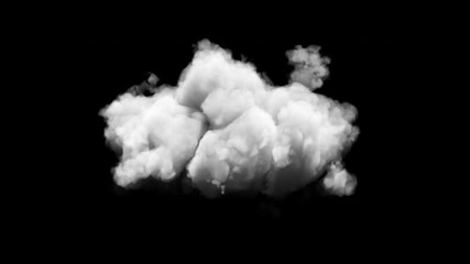 Wall Mural - White Isolated Clouds