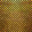 © Дмитрий Посудин - Black, golden abstract pattern, gold mosaic.