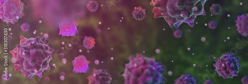Fotografía Coronavirus outbreak, virus outbreak infection spread