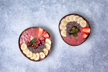 Sticker - healthy breakfast smoothie bowl