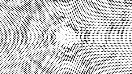 Wall Mural - halftone dotted background. halftone effect vector pattern. circle dots isolated on the white backgr