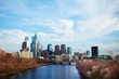 © Sergey Novikov - Schuylkill River and downtown skyscrapers of Philadelphia during spring daytime