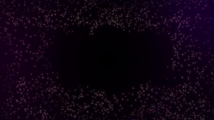 Wall Mural - abstract motion of white stars dots snow on isolated black background of space galaxy for abstract f