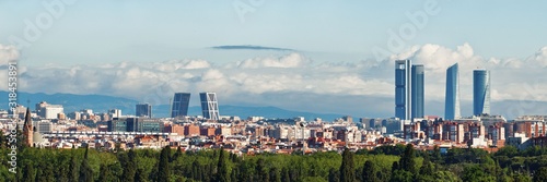 Fotografía Madrid rooftop view