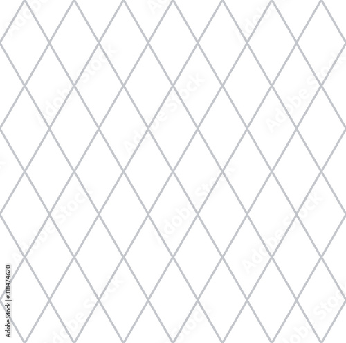 Seamless diamonds pattern. Grid texture.