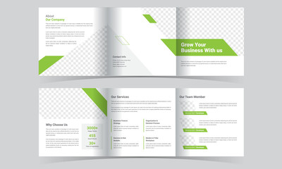 Square Trifold Brochure