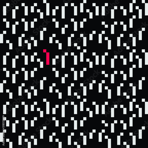 Black And White Grass Tile Pixel Art Style Abstract Seamless Pattern Texture Background Game Design Isolated Vector 8 Bit Illustration Stock Vector Adobe Stock black and white grass tile pixel art