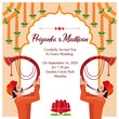 © movinglines.studio - indian royal hindu wedding card invitation template design vector