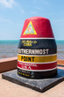 Southernmost point buoy on Continental USA, Key West, Florida