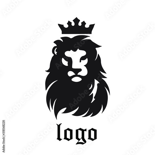 Cuadros en Lienzo vector illustration of lion