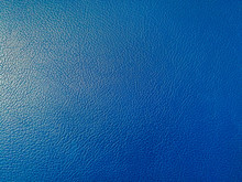 Full Frame Shot Of Blue Leather