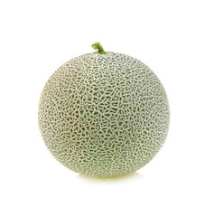 Wall Mural - cantaloupe melon isolated on white background