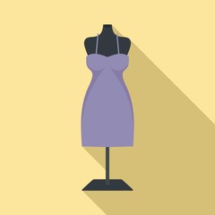 Poster - Atelier mannequin icon. Flat illustration of atelier mannequin vector icon for web design