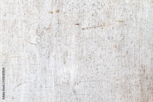 Fotografía Old white wooden surface with mositure and peeling paint