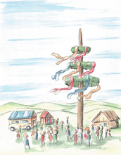 Maypole Celebration Free Stock Photo - Public Domain Pictures