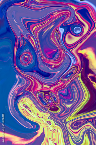 Abstract trendy holographic background.