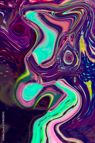 Blurred trendy rainbow multicolored background.