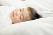 © affect - Close up of sleeping toddler boy