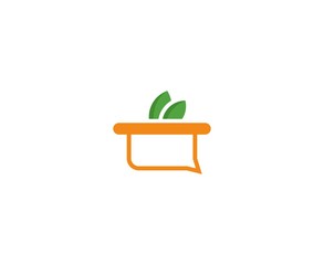 Canvas Print - Salad logo