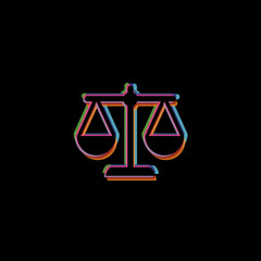 Wall Mural - Justice -  App Icon