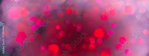 Cuadros en Lienzo abstract colorful bokeh background - concept party confetti, birthday and carniv