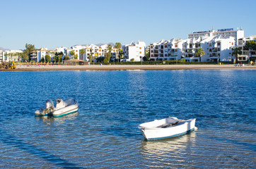 Sticker - Seaside of Port de Alcudia, Mallorca, Spain