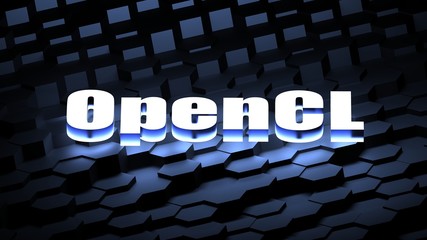 Wall Mural - opencl - open computing language