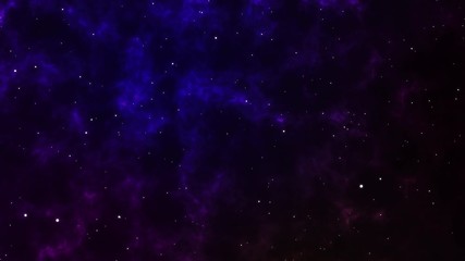 Wall Mural - footage 4k of traveling through star fields in space as a supernova colorful light glowing.space neb