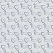 © Doeke - Vintage blue swan background seamless pattern print design