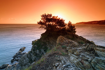 Canvas Print - Vermeil coast in the Occitanie region