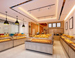 3d render of bakery cafe restaurant
