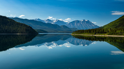 the landscape between carcross and skagway in alaska and canada