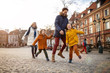 © pikselstock - Affectionate young family enjoying their day in a city