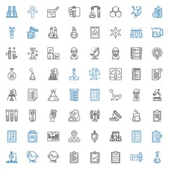 Sticker - test icons set