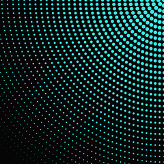 Wall Mural - halftone geometrical circle pattern background design - abstract vector graphic