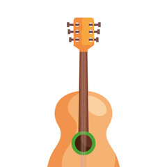 Wall Mural - guitar instrument musical isolated icon