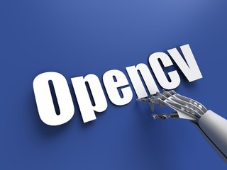 Wall Mural - opencv - open source computer vision