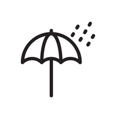 Sticker - rain