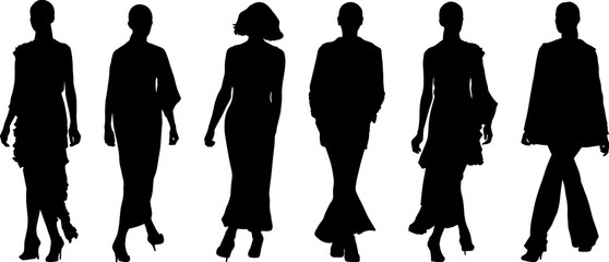 Poster - woman silhouettes