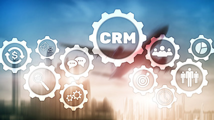 Business Customer CRM Management Analysis Service Concept. Relationship Management