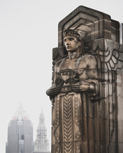 Guardians Of Traffic Statue In Cleveland Ohio
