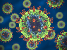 3d Illustration Of Coronavirus